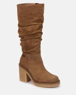 Hot Heeled Boot GELA-002 Brown Boots