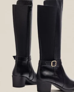 Fashion Heeled Boot LILLE-015 Black Boots