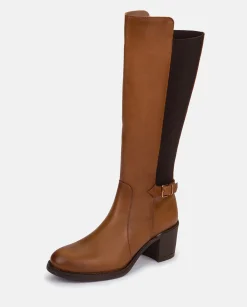Best Heeled Boot LILLE-011 Leather Boots