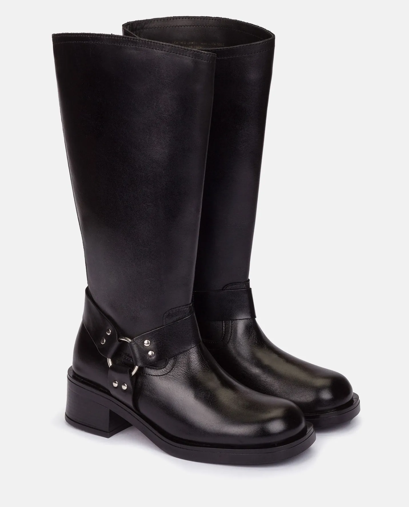Flash Sale Heeled Booty SPA-004 Black Boots
