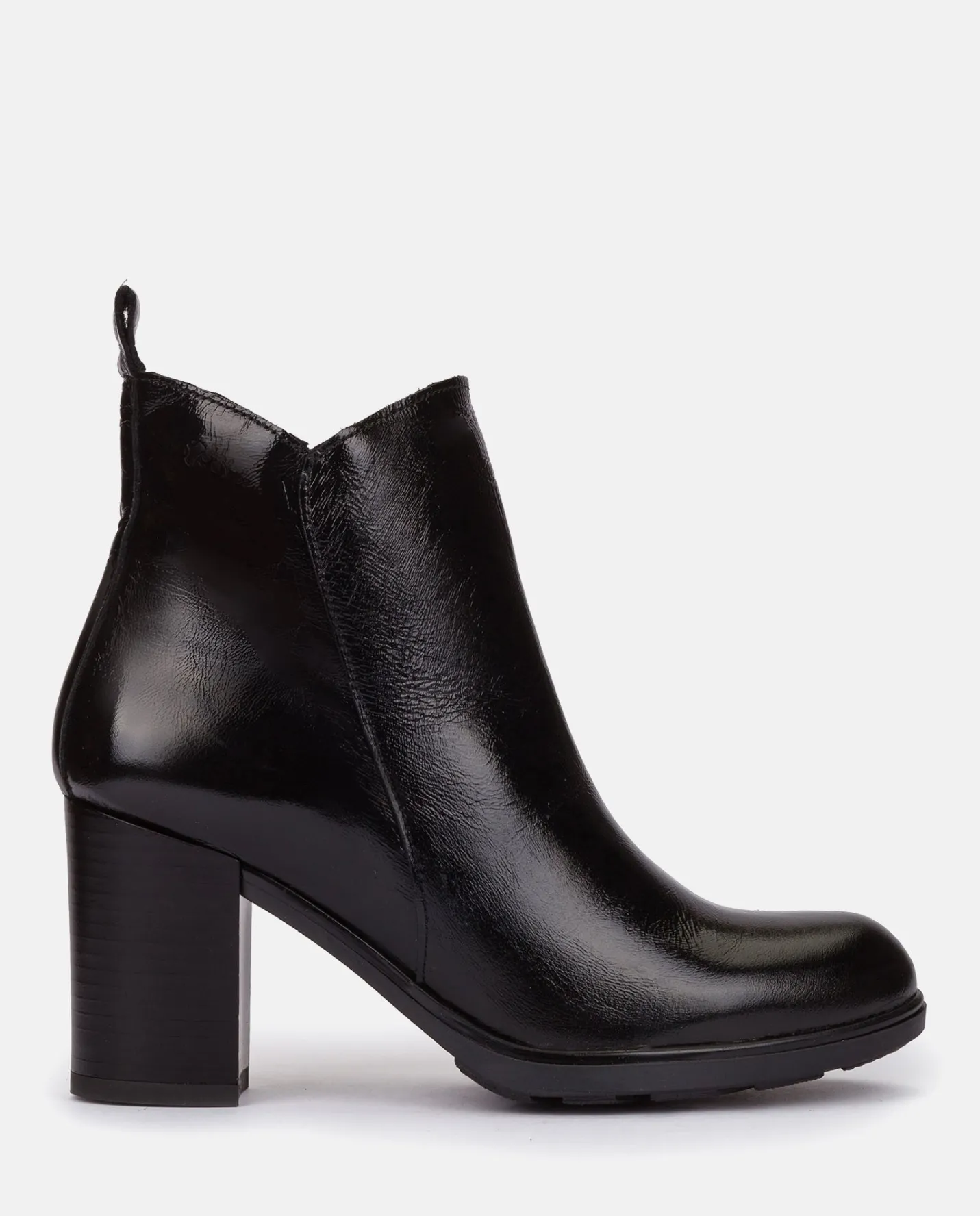 Fashion Heeled Shoe KIEL-002 Black Ankle Boots