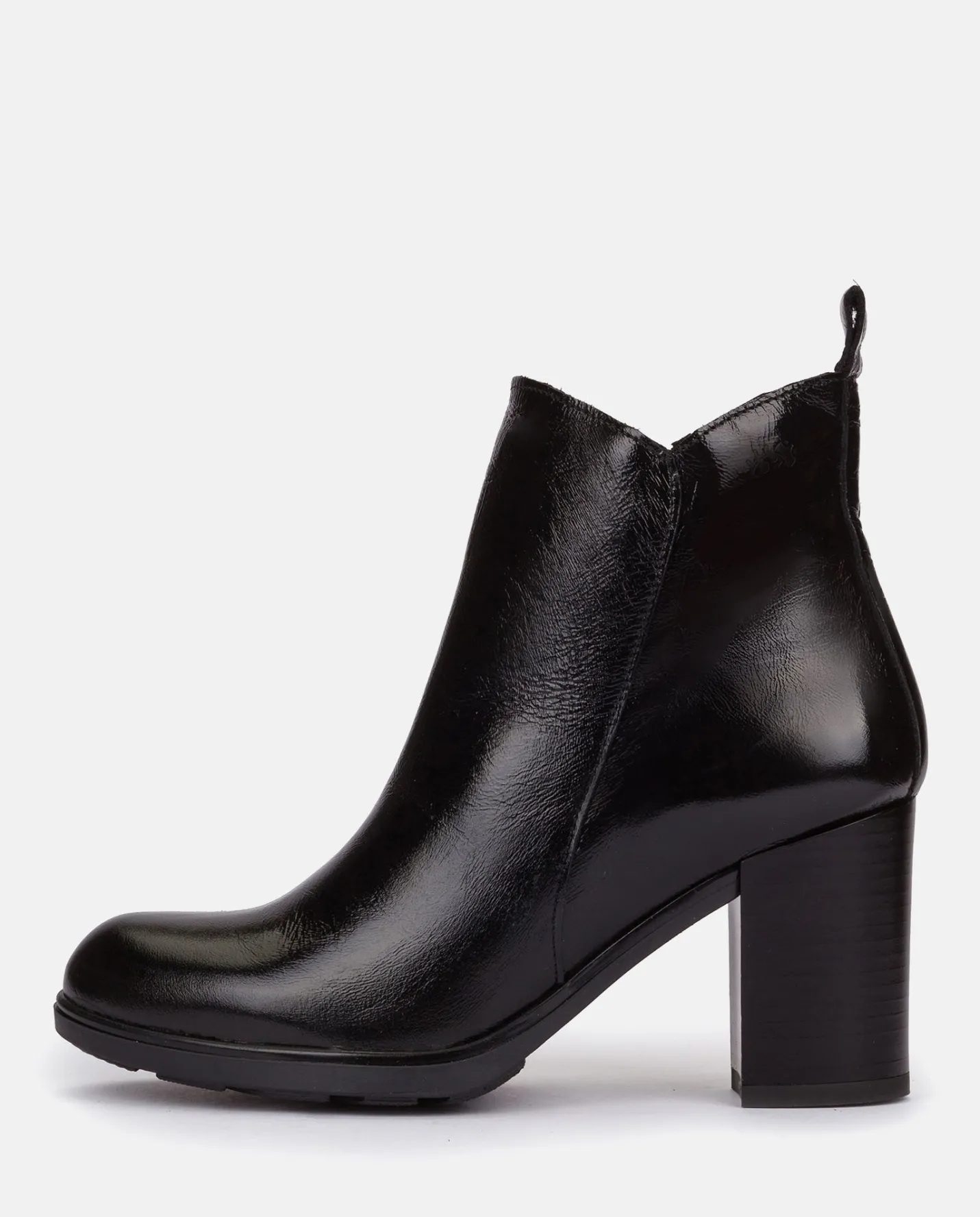 Fashion Heeled Shoe KIEL-002 Black Ankle Boots