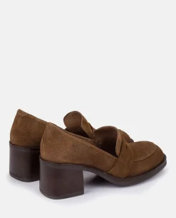 Best Sale Heeled Shoe LANDAS-001 Brown Shoes