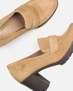 Sale Heeled Shoe PRAGA-013 Green Shoes