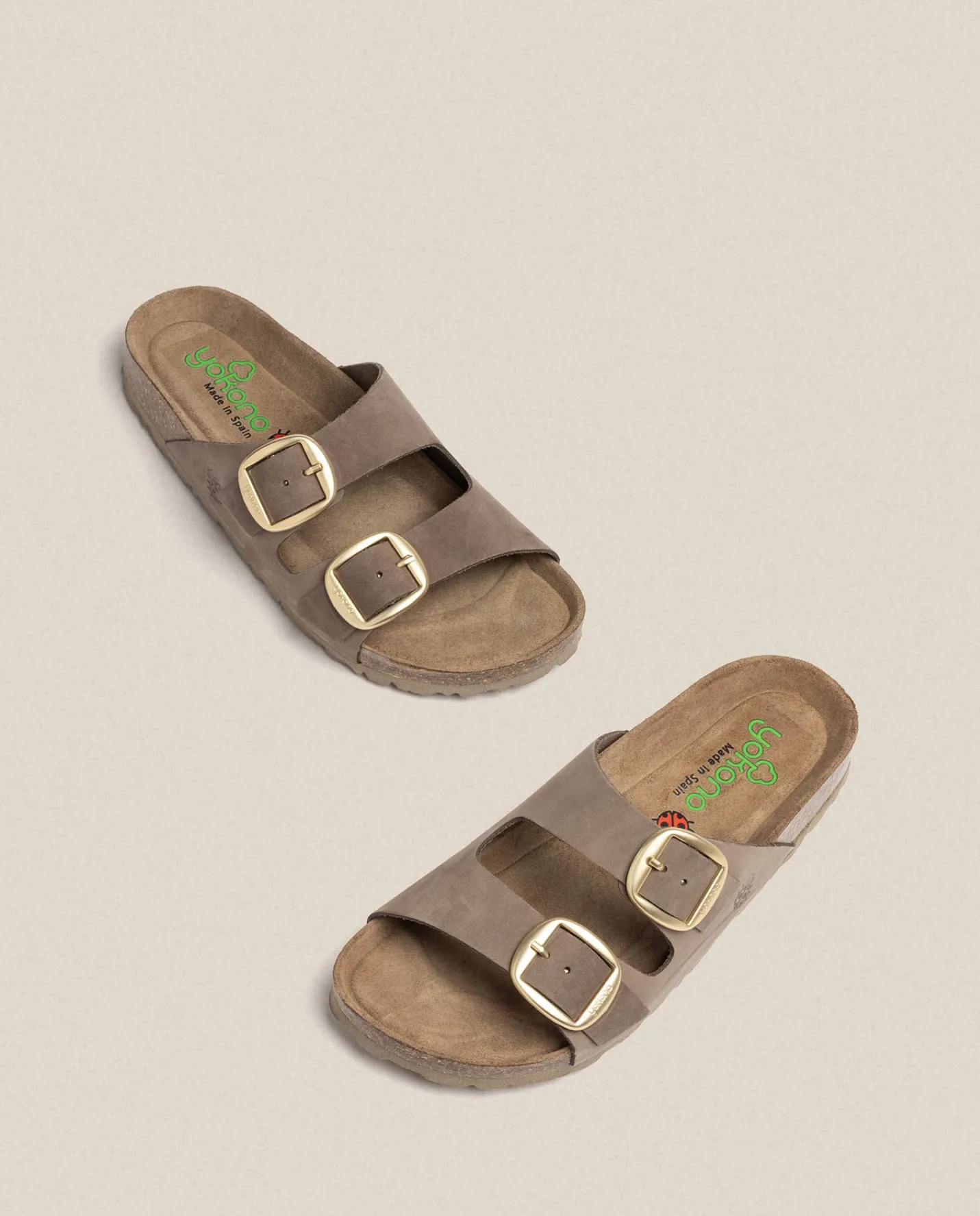 New Platform Sandal GRANADA-700 Gray Flat Sandals