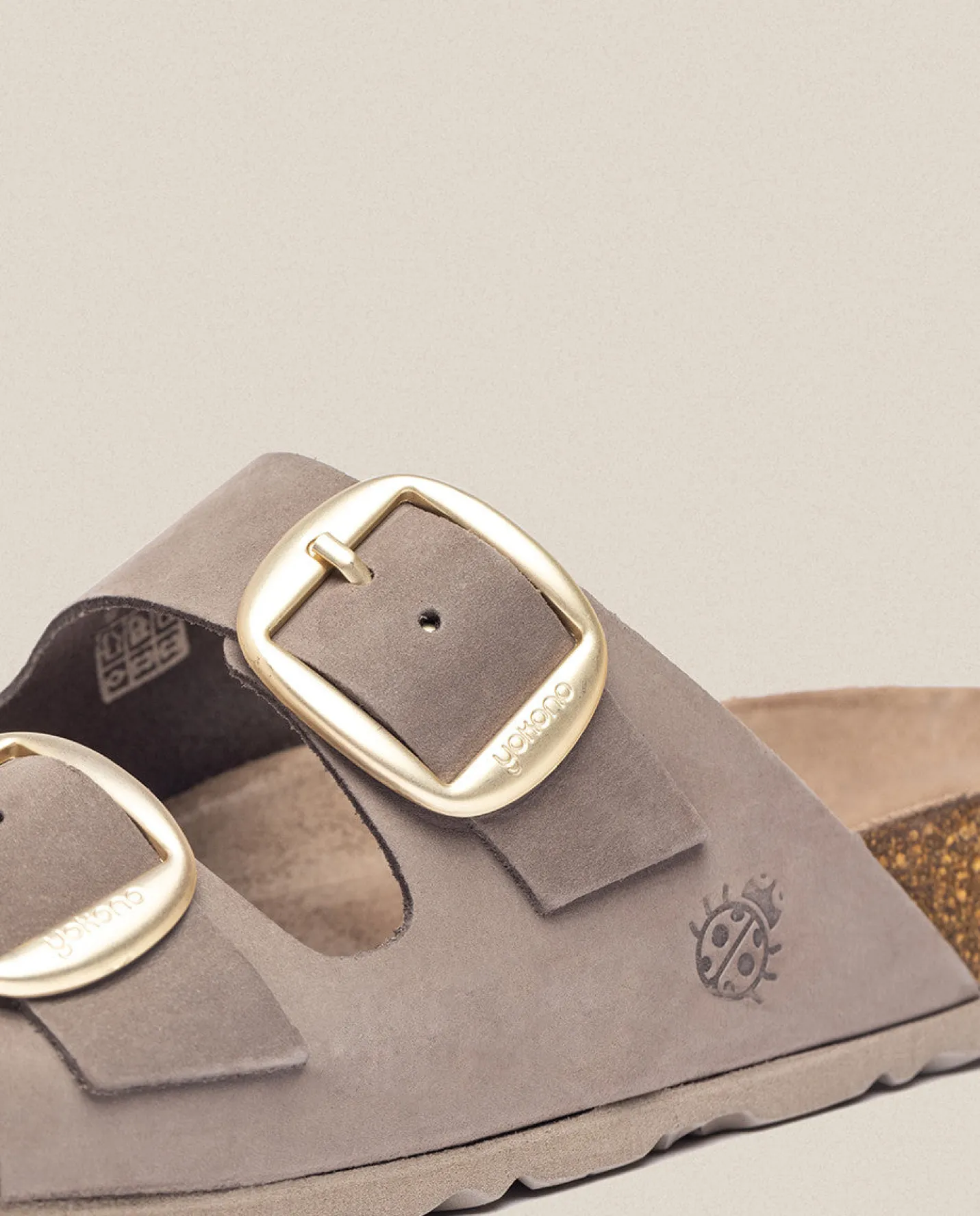 New Platform Sandal GRANADA-700 Gray Flat Sandals