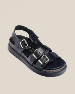 Shop Platform Sandal TUNEZ-114 Black Platform Sandals