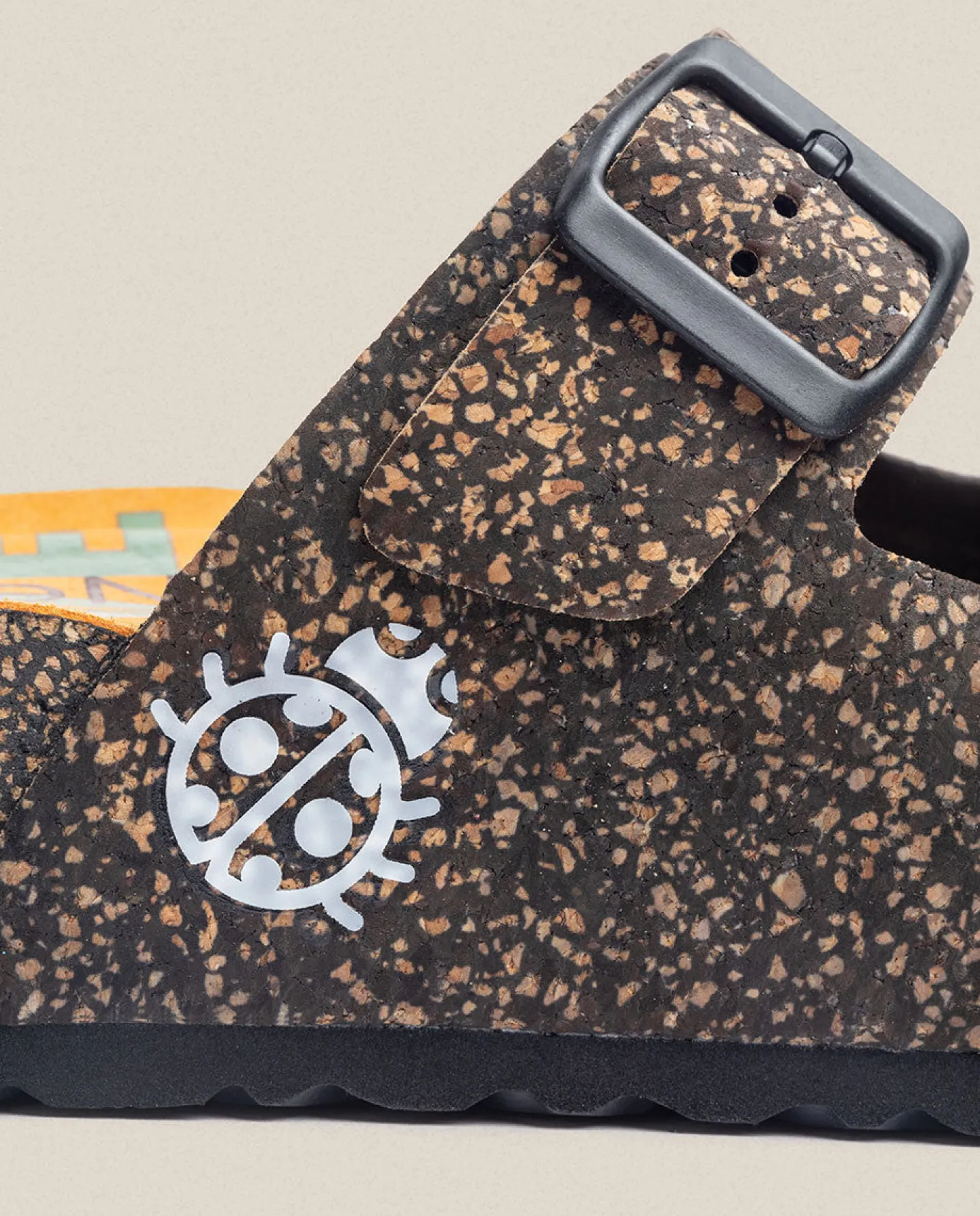 Outlet Platform Sandal West 003 Orange Platform Sandals