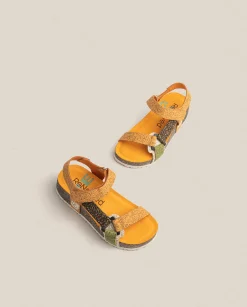 Best Platform Sandal West 007 Orange Platform Sandals