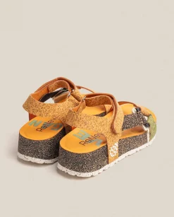 Best Platform Sandal West 007 Orange Platform Sandals