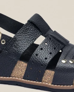 Best Sale Sandalia De Plataforma Oca 007 Negro Platform Sandals