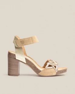Cheap Sandalia De Tacón Ponza 007 Marron Heeled Sandals