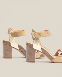 Cheap Sandalia De Tacón Ponza 007 Marron Heeled Sandals