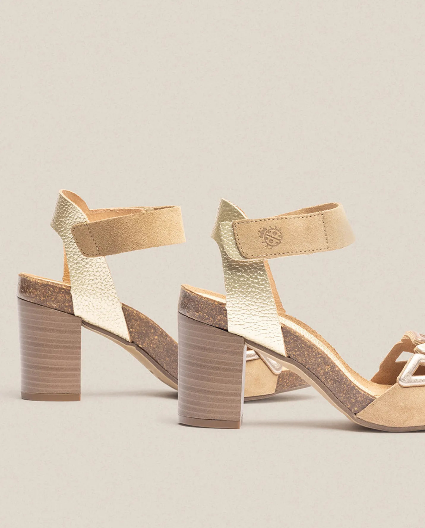 Cheap Sandalia De Tacón Ponza 007 Marron Heeled Sandals