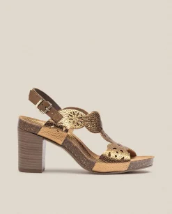 Discount Sandalia De Tacón Ponza 006 Marron Heeled Sandals