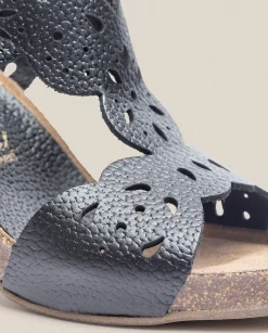 Fashion Sandalia De Tacón Ponza 006 Negro Heeled Sandals