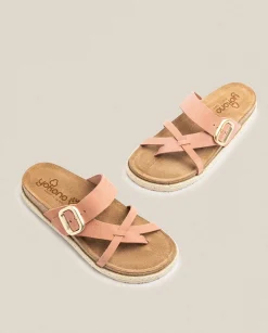 Sale Sandalia Plana Arena 003 Rosa Flat Sandals