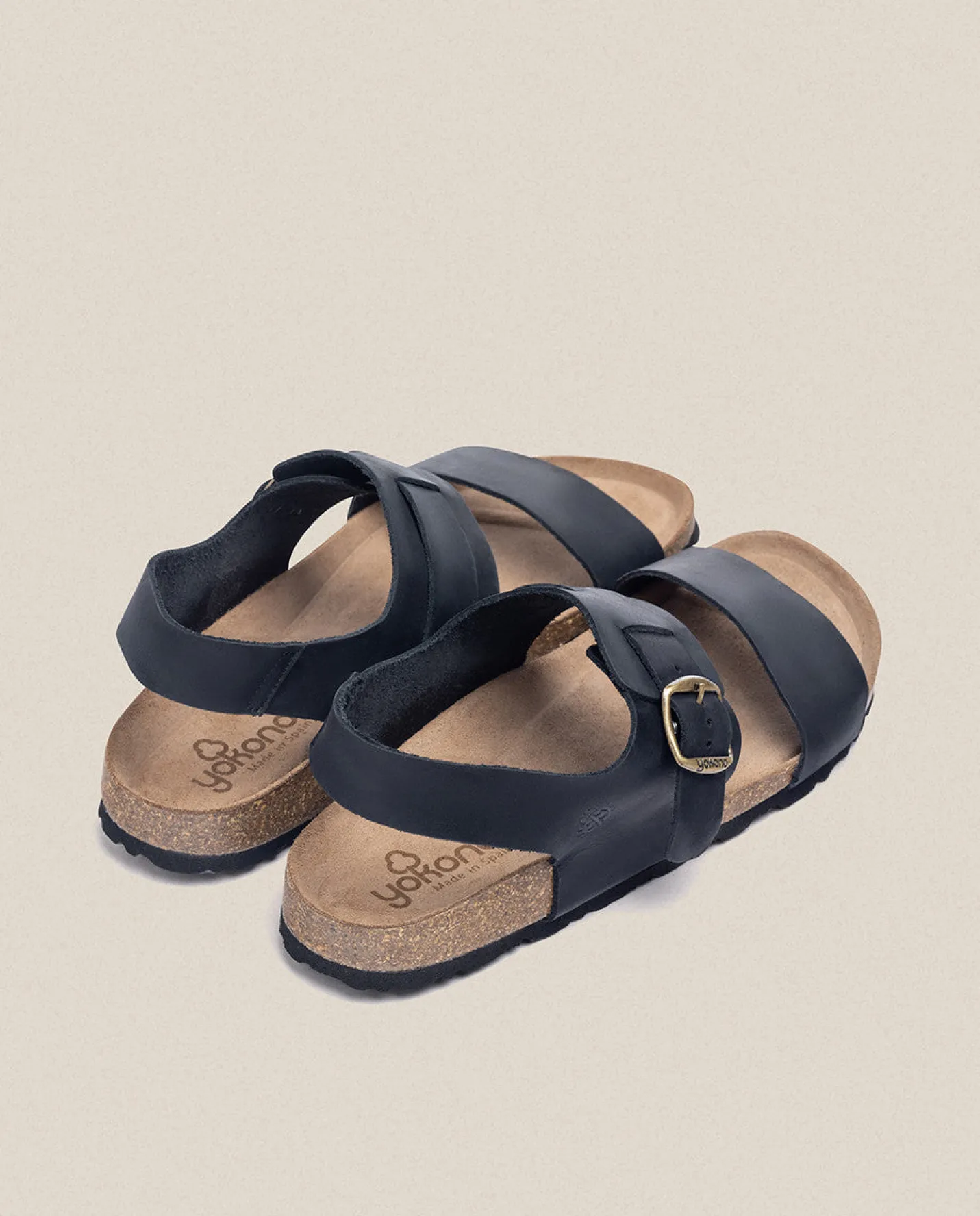Sale Sandalia Plana Macam 216 Negro Sandals