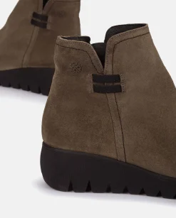 Shop Wedge Boot ATENAS-032 Grey Ankle Boots