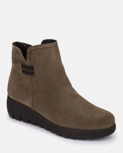 Shop Wedge Boot ATENAS-032 Grey Ankle Boots