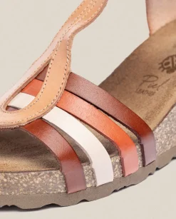 Flash Sale Wedge Sandal CADIZ-301 Beige Wedge Sandals