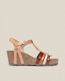 Flash Sale Wedge Sandal CADIZ-301 Beige Wedge Sandals