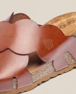 Online Wedge Sandal CADIZ-300 Brown Wedge Sandals