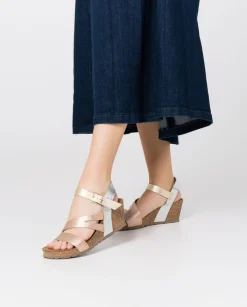 Sale Wedge Sandal CADIZ-302 Pink Wedge Sandals