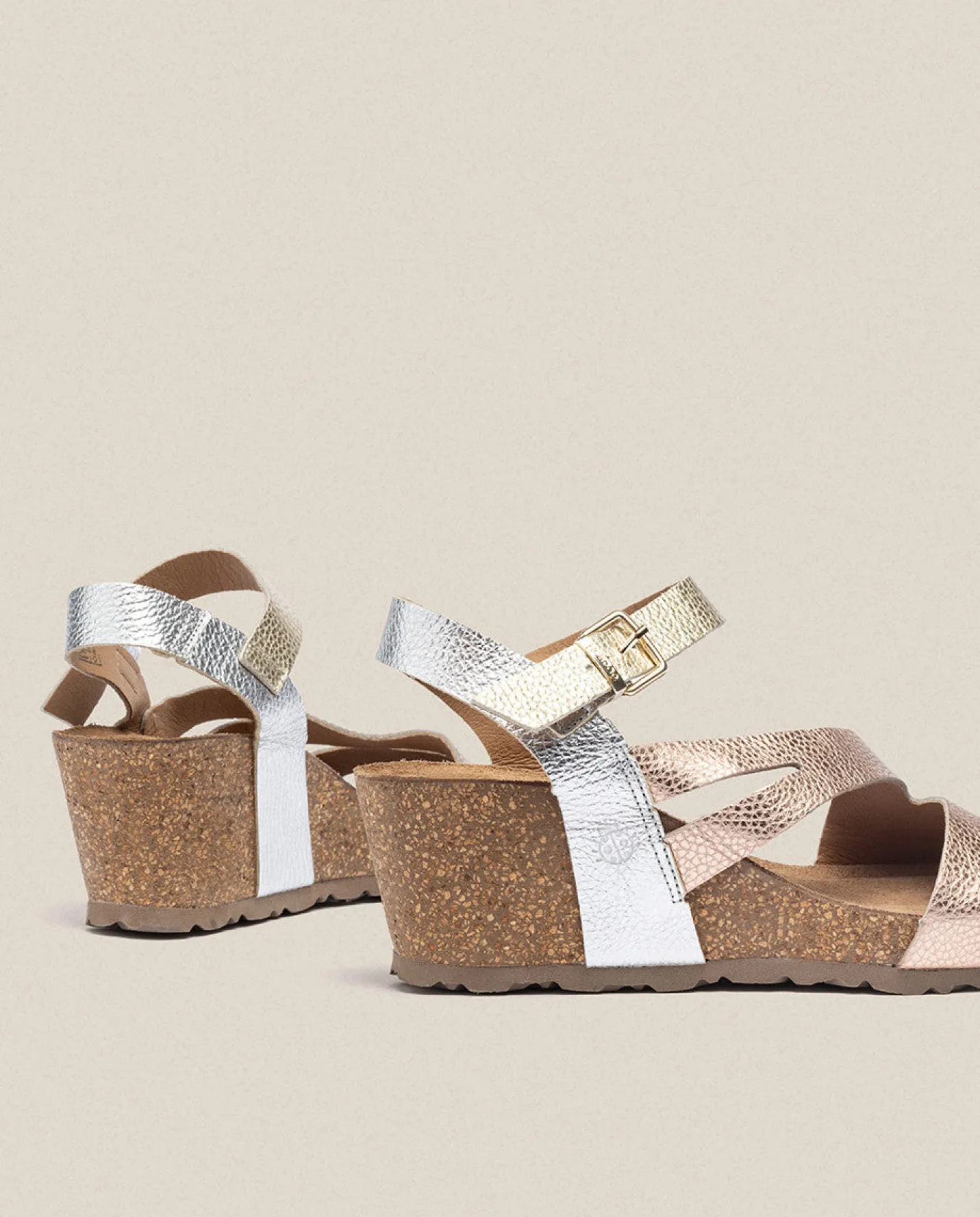 Sale Wedge Sandal CADIZ-302 Pink Wedge Sandals