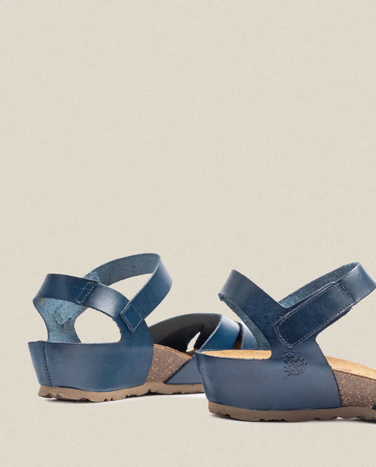 Cheap Wedge Sandal Monaco 186 Blue Wedge Sandals