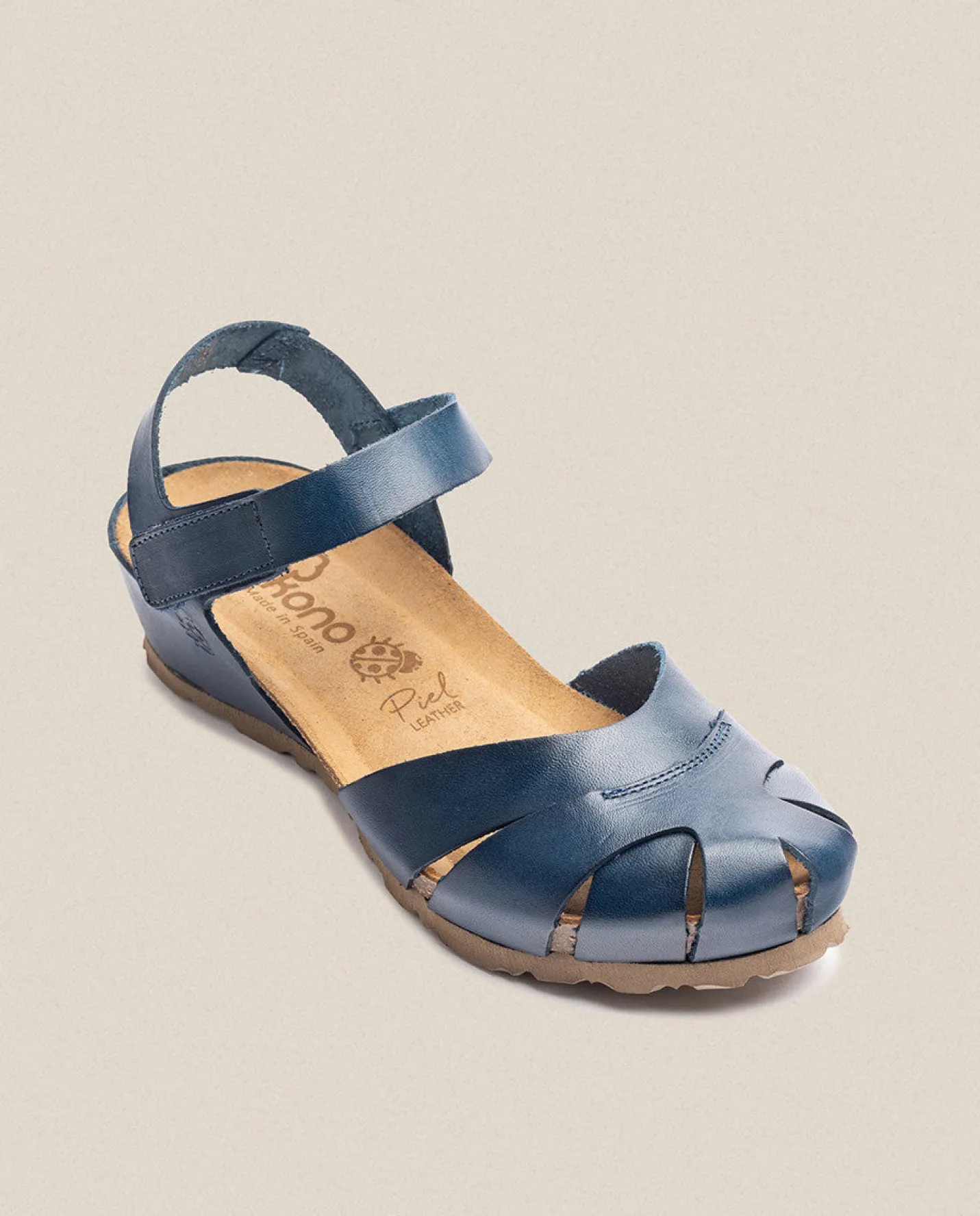 Cheap Wedge Sandal Monaco 186 Blue Wedge Sandals