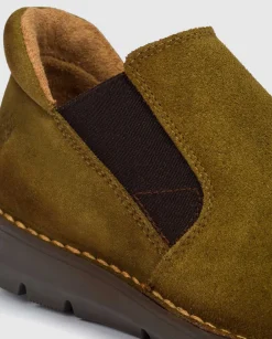 Cheap Wedge Shoe Lyon 003 Green Shoes